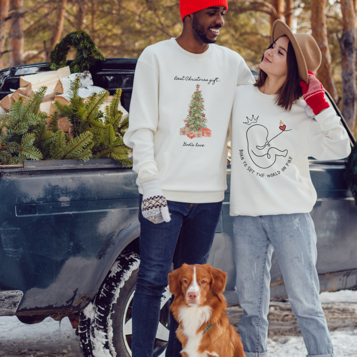 Christmas Sweaters + Shirts