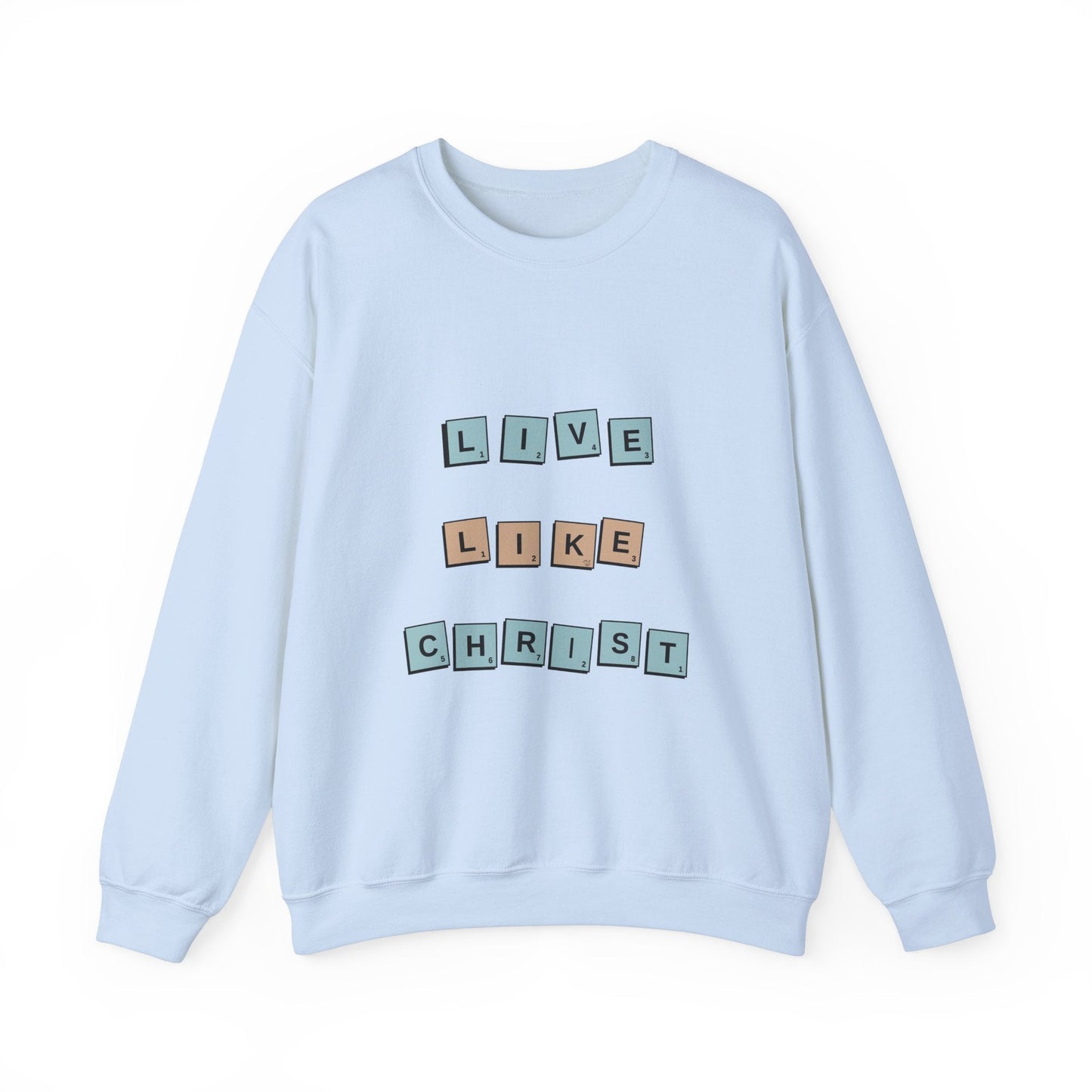 Live Like Christ Heavy Blend™ Crewneck Sweatshirt