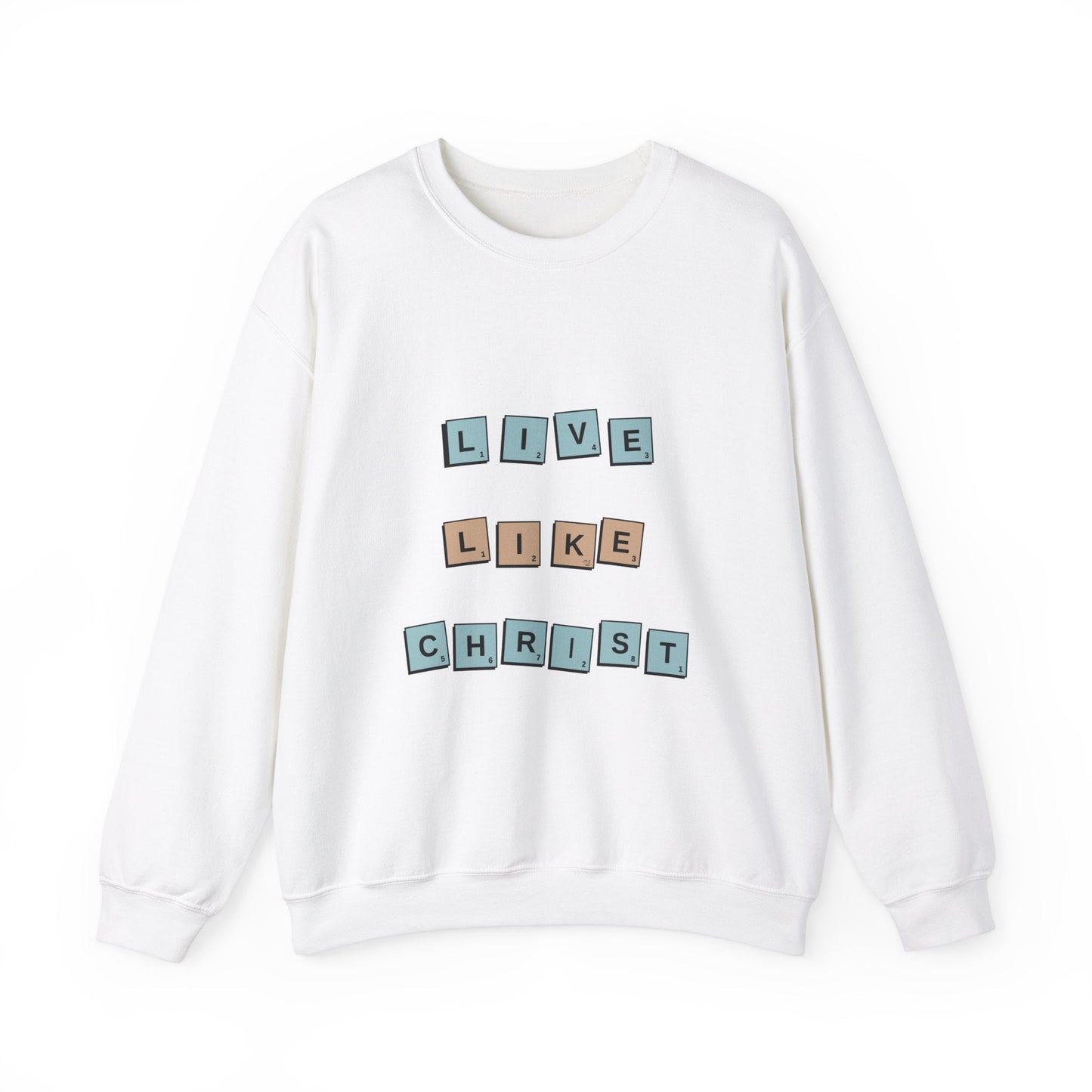 Live Like Christ Heavy Blend™ Crewneck Sweatshirt