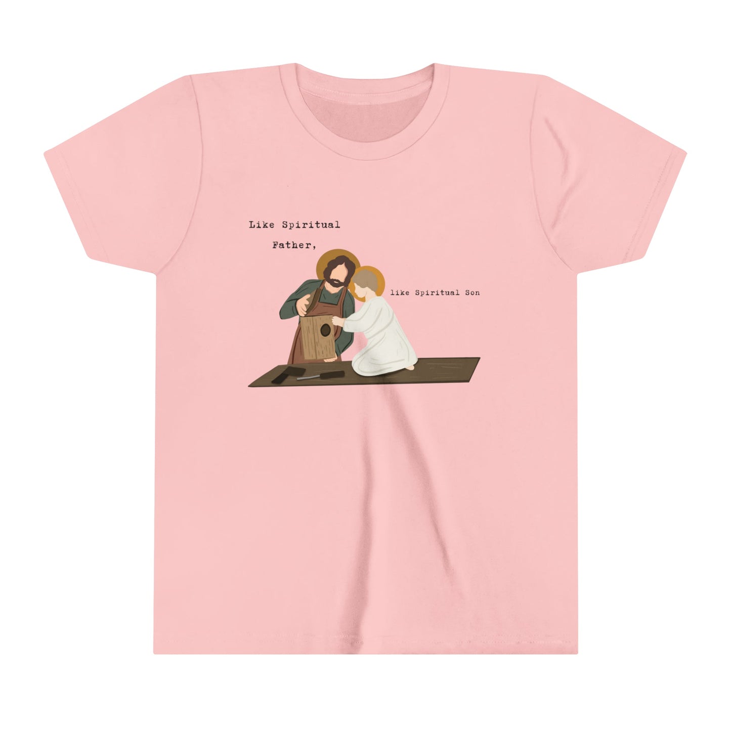 Saint Joseph + Child Jesus Youth Short Sleeve Tee