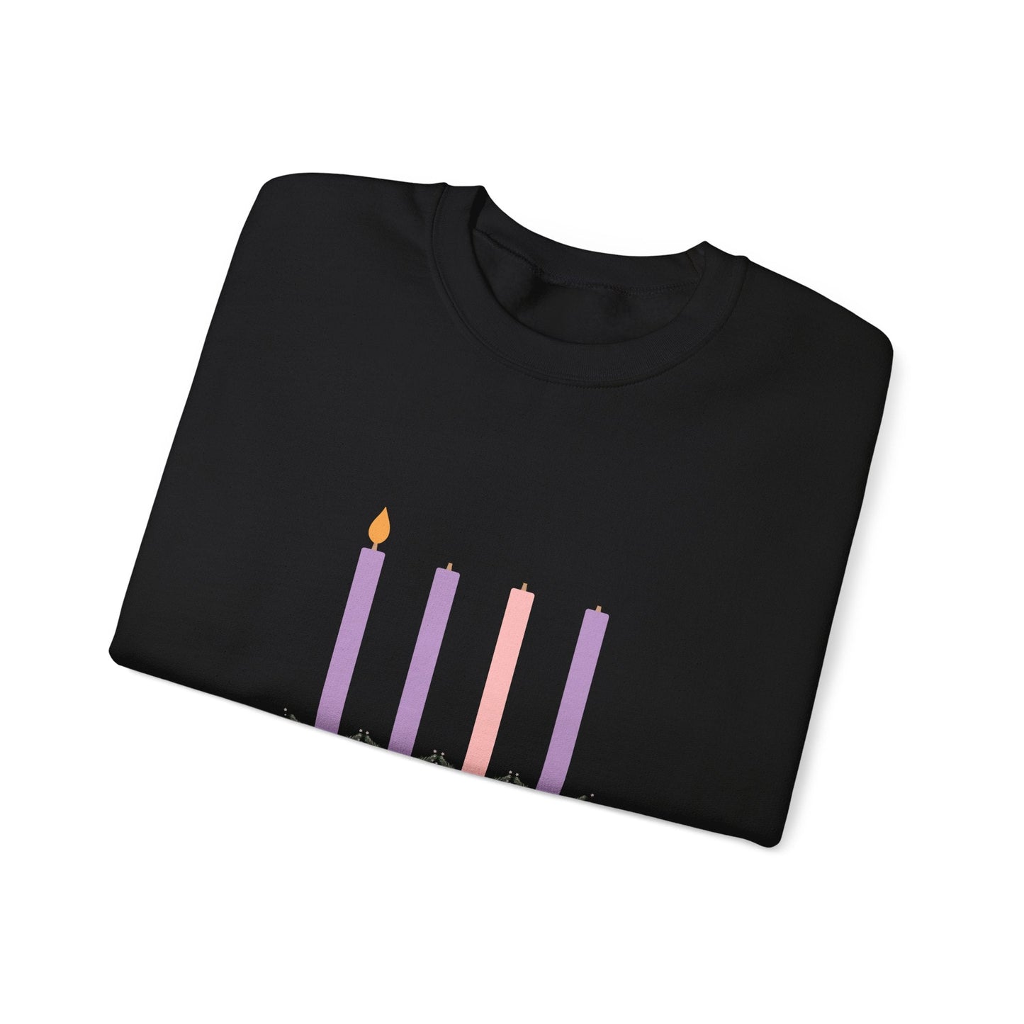 The Christmas Candle Countdown Advent Crewneck Sweatshirt