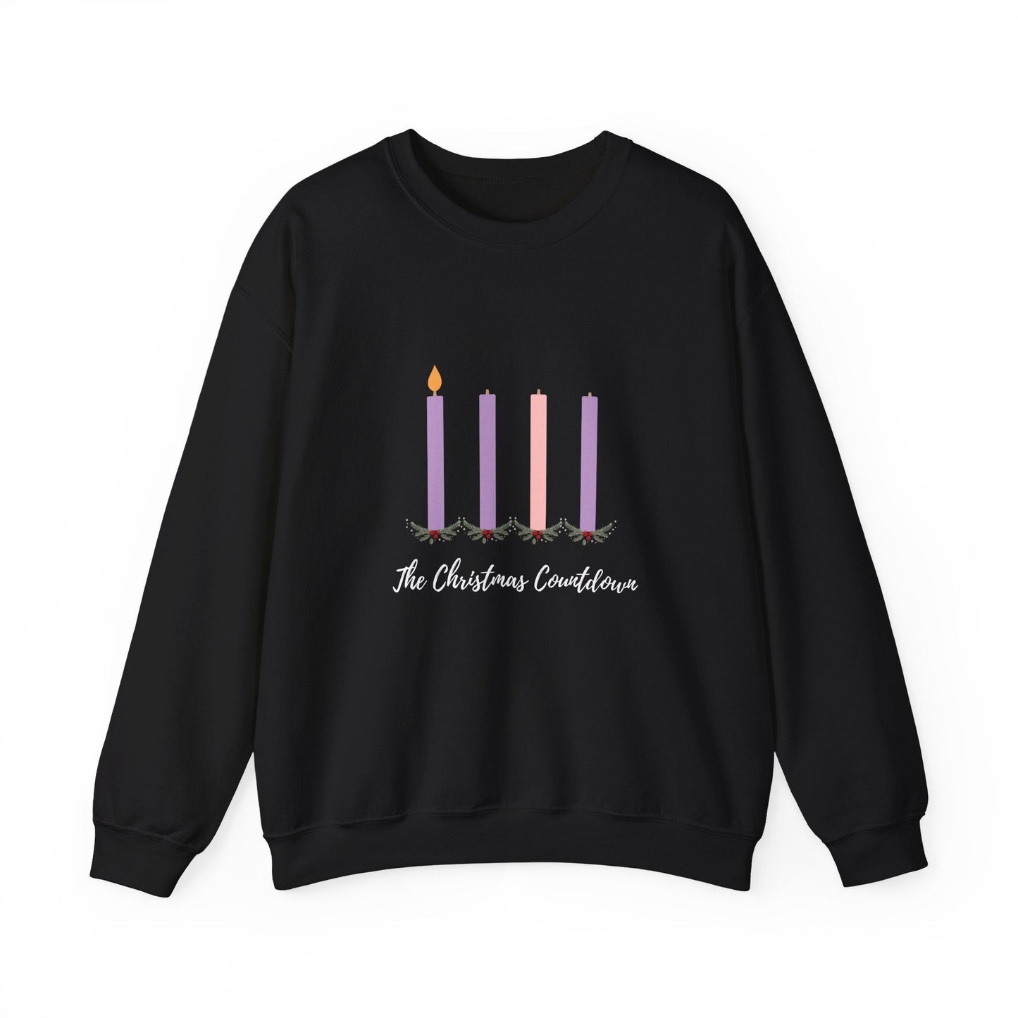 The Christmas Candle Countdown Advent Crewneck Sweatshirt