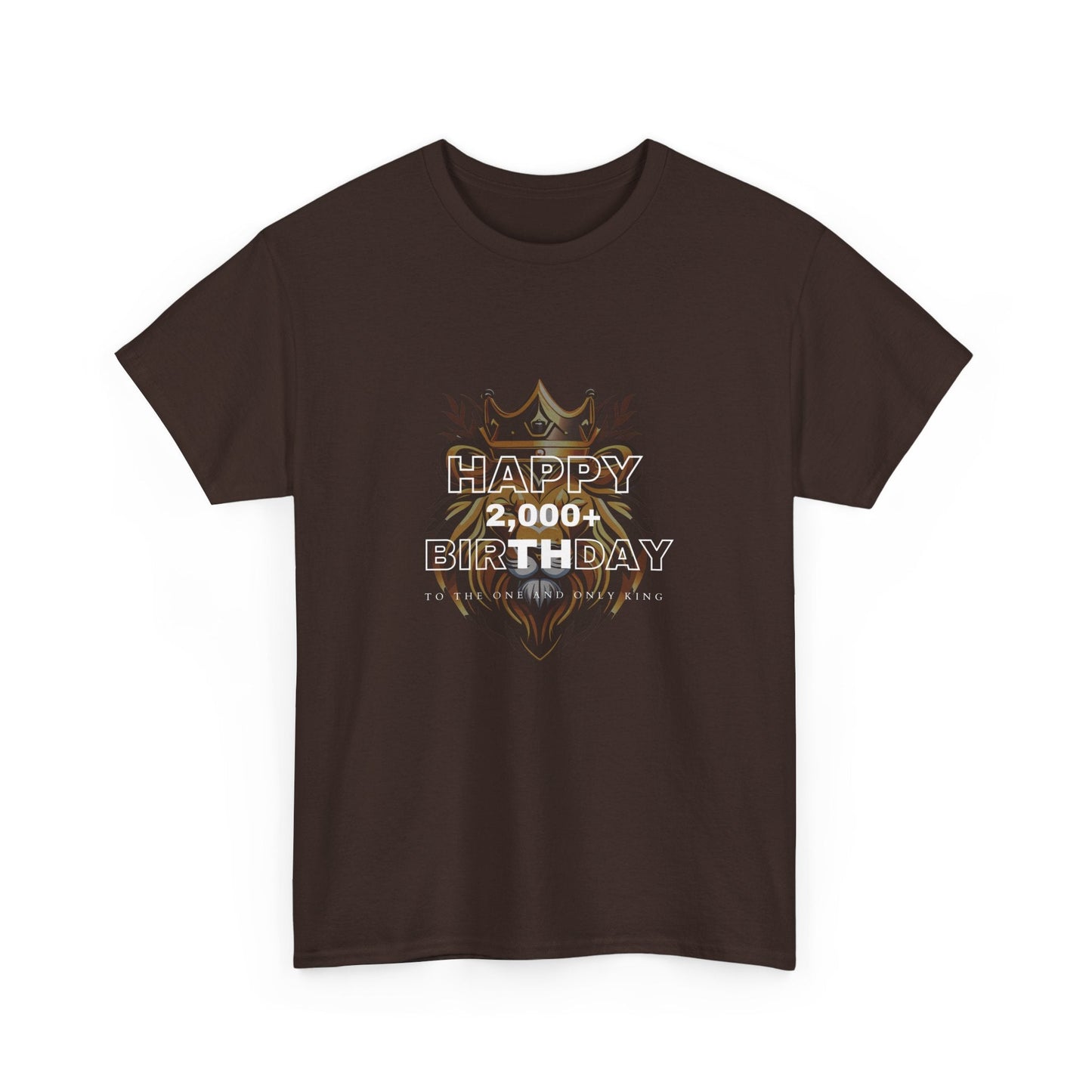 Happy Birthday Jesus, the King - Christmas Catholic Tee