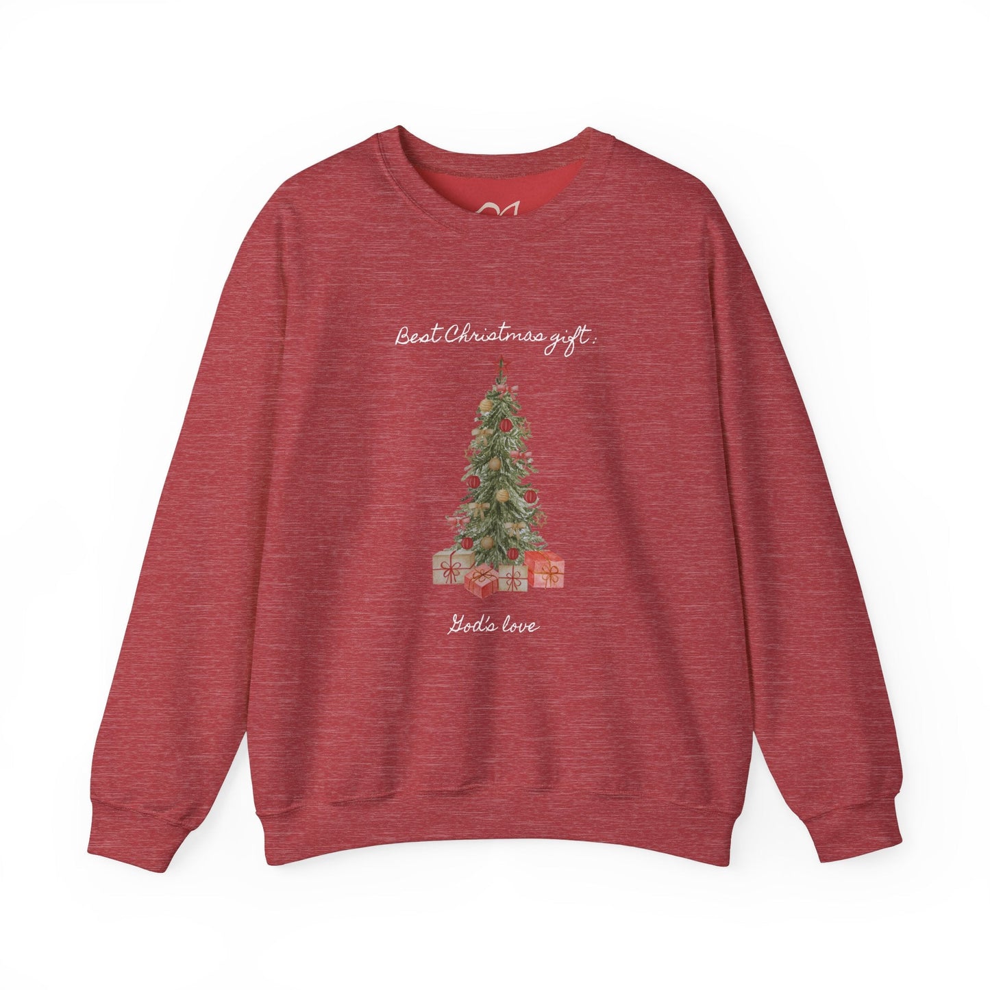 God's Gift Under the Christmas Tree Crewneck Sweatshirt