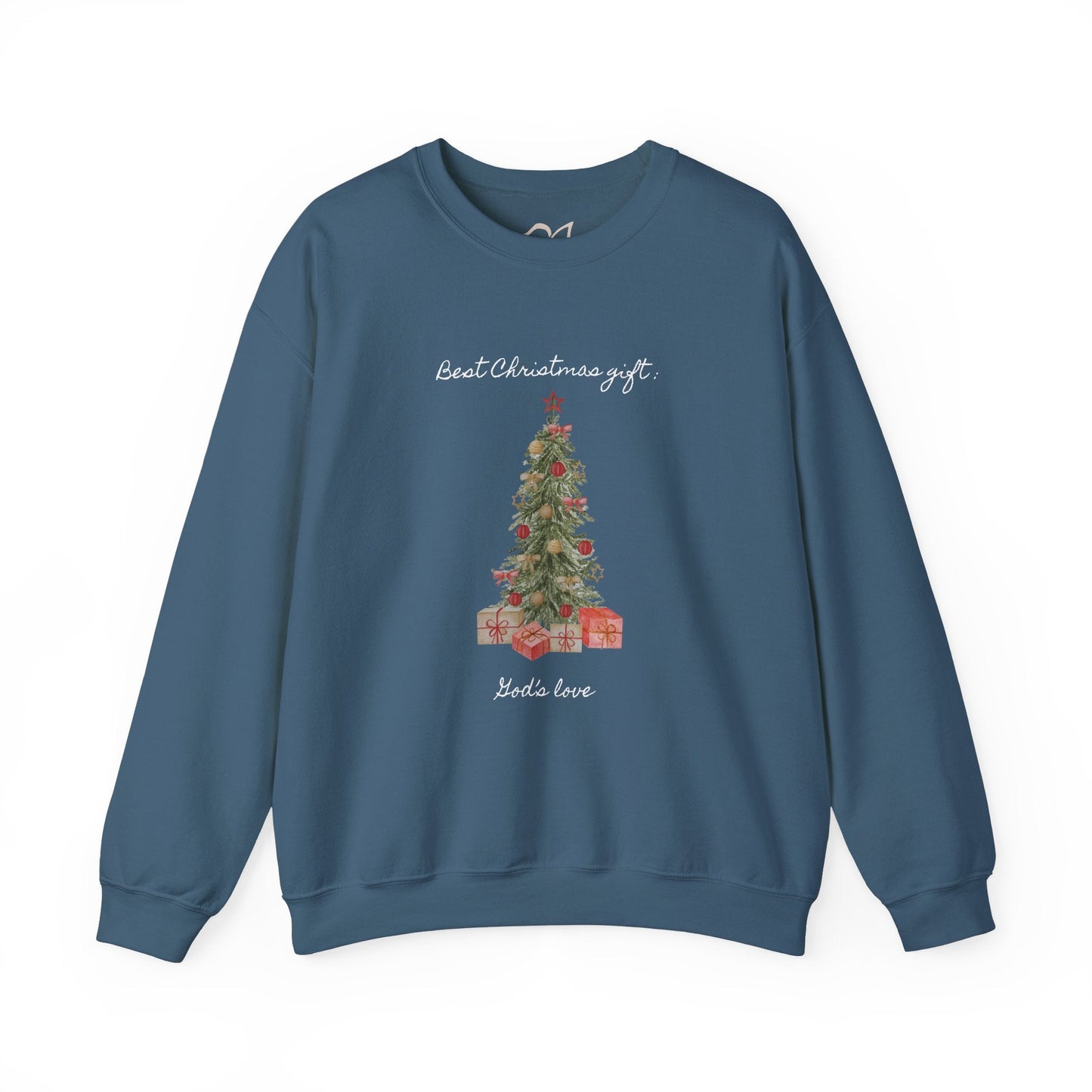 God's Gift Under the Christmas Tree Crewneck Sweatshirt