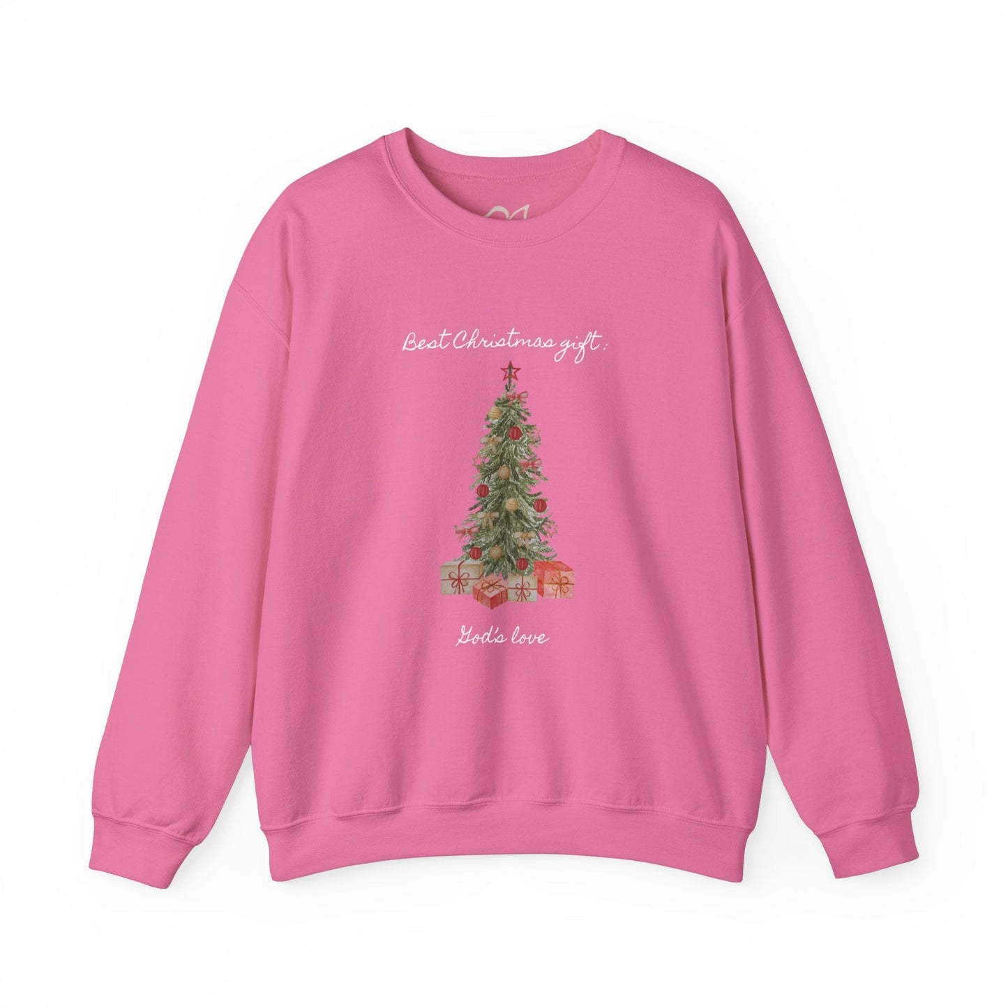 God's Gift Under the Christmas Tree Crewneck Sweatshirt