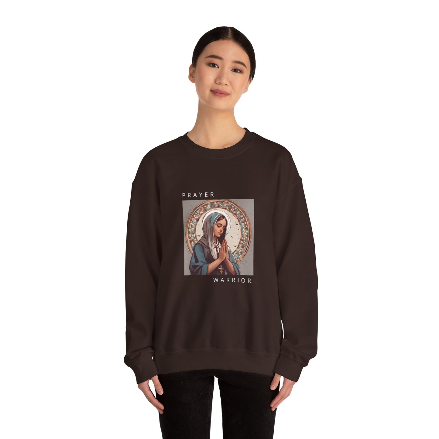 Prayer Warrior Catholic Sweatshirt