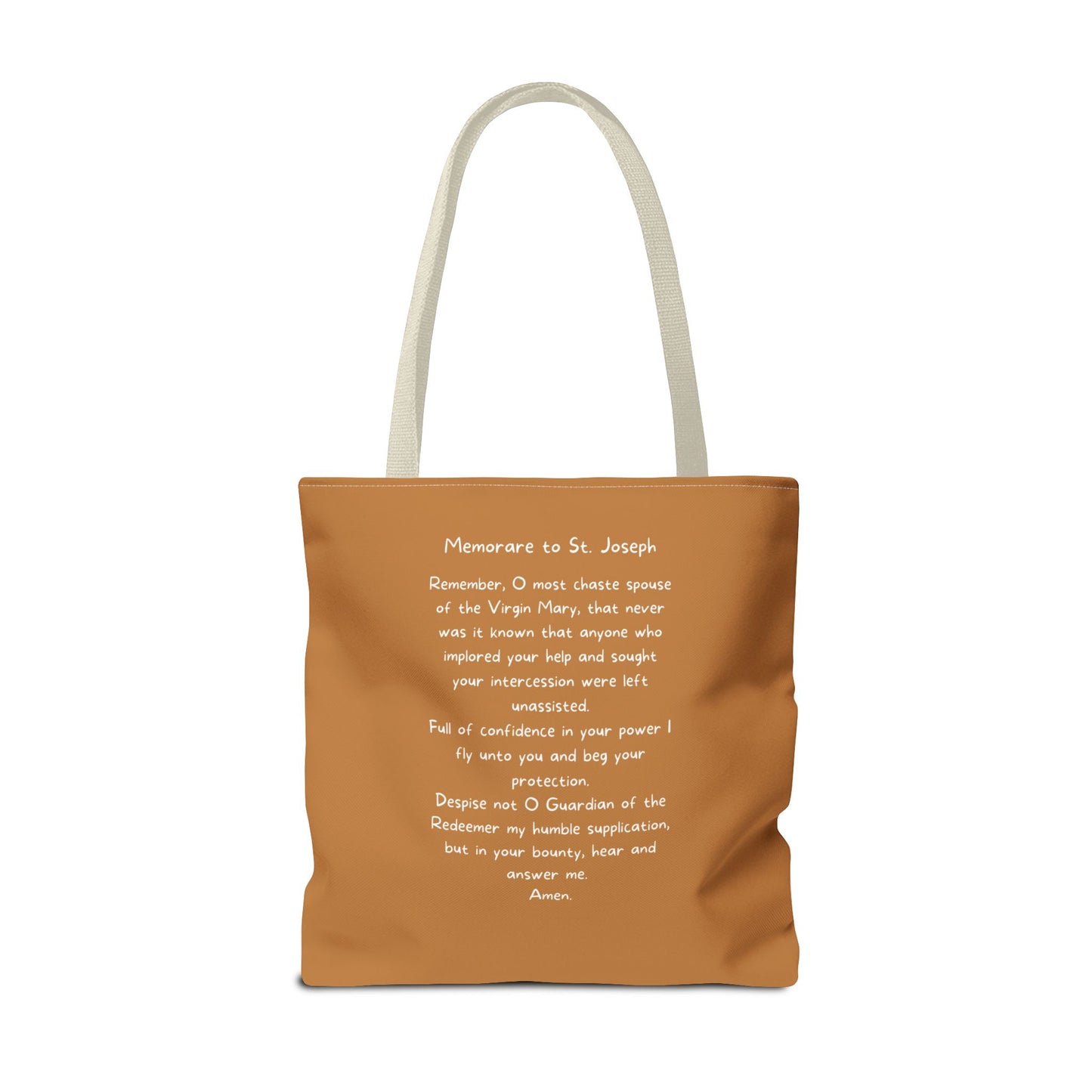 Saint Joseph + Lilies Tote Bag (AOP)