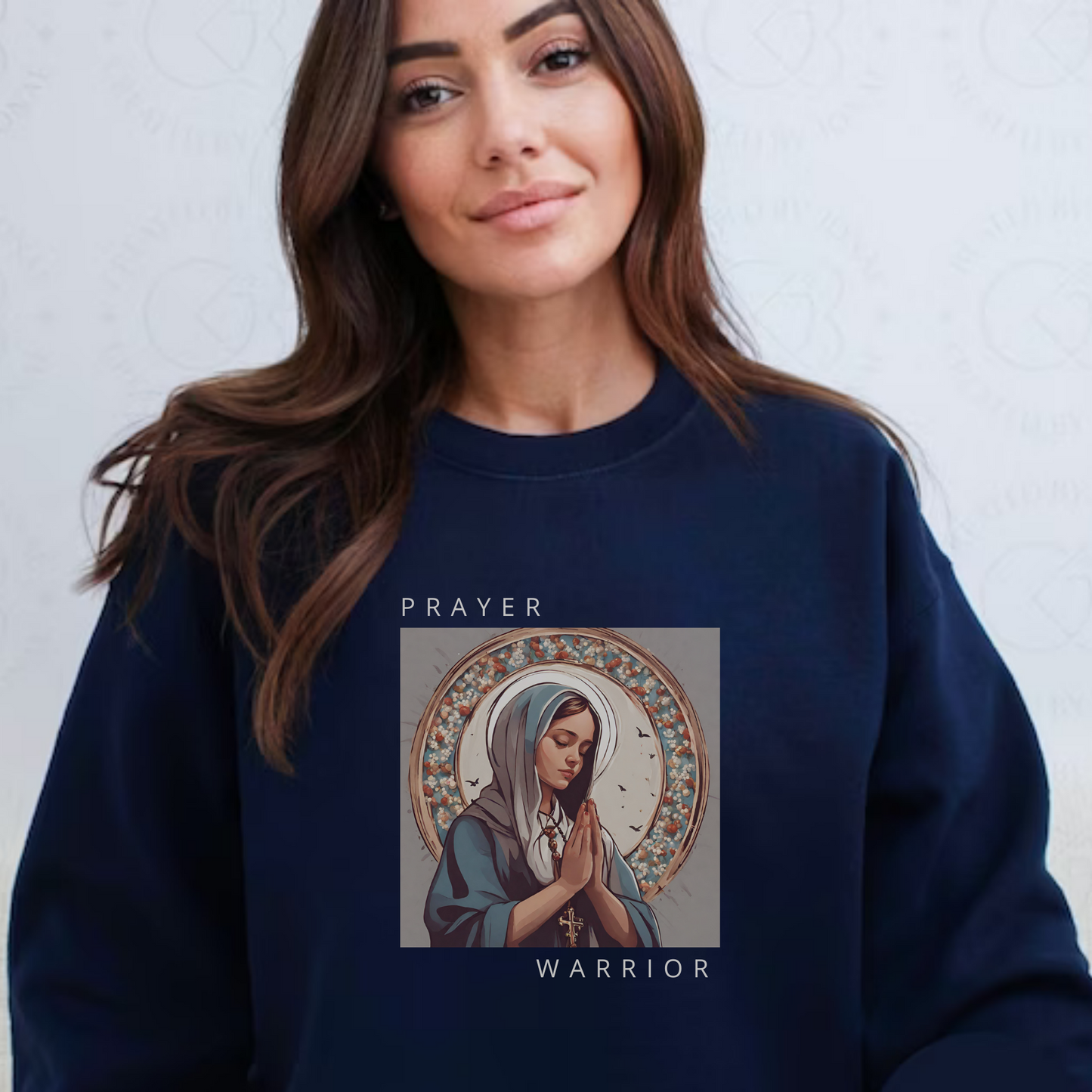 Prayer Warrior Catholic Sweatshirt