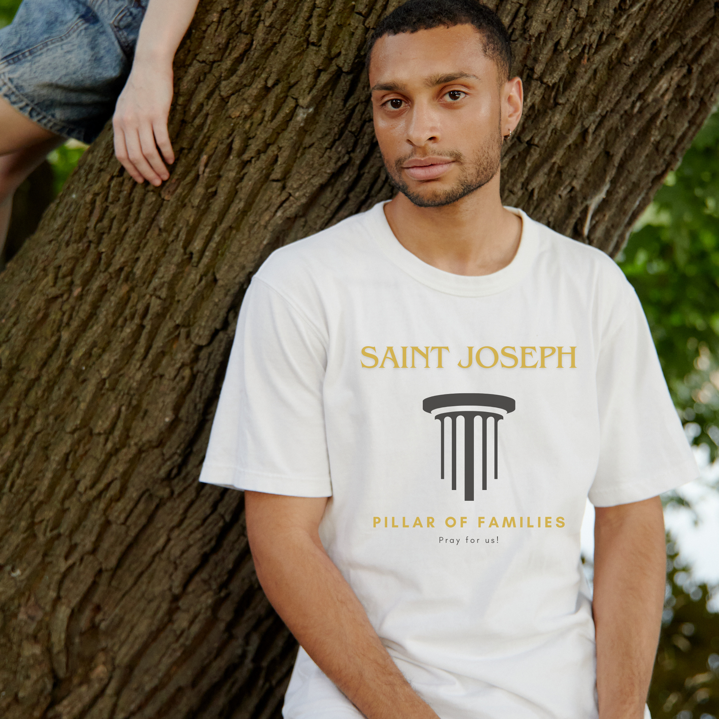 San Joseph Pillar of Families Short Sleeve Tee