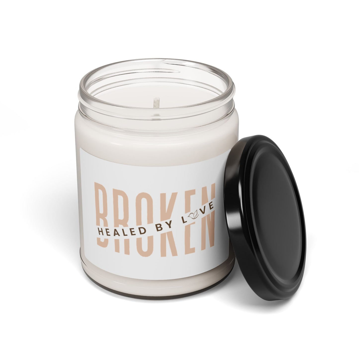 Broken - Healed by Love Scented Soy Candle, 9oz