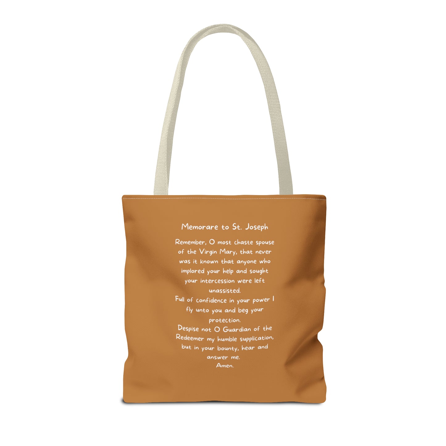 Saint Joseph + Lilies Tote Bag