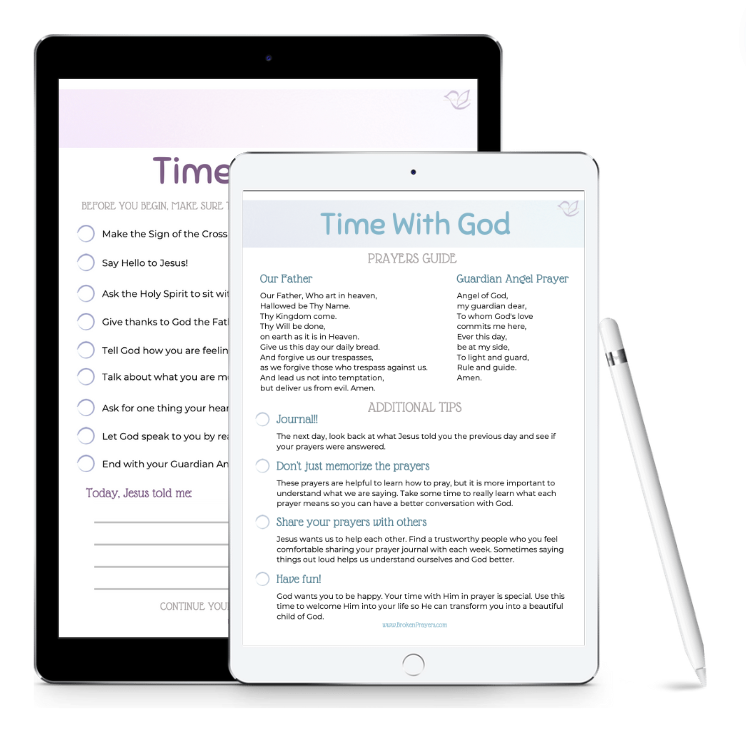 Time With God - Prayer Guide